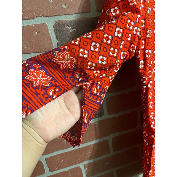 Old Navy | 3/4 Sleeve V-Neck Boho Top - Picture 3 of 5